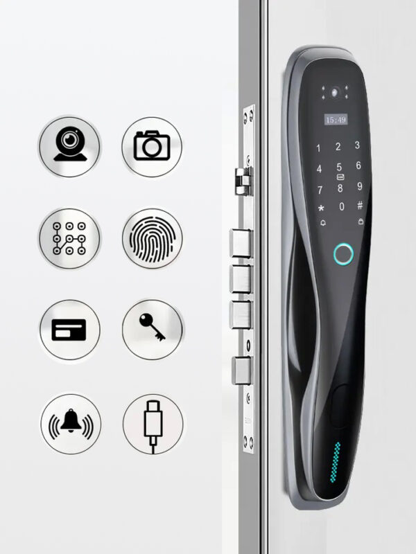 دستگیره و قفل هوشمند دیجیتال موکولاک MOKO EC200 - تصویر 3