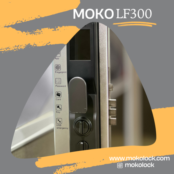 دستگیره و قفل هوشمند دیجیتال موکولاک MOKO LF300