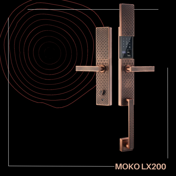 دستگیره و قفل هوشمند دیجیتال موکولاک MOKO LX200