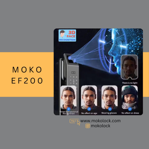 دستگیره و قفل هوشمند دیجیتال موکولاک MOKO EF200